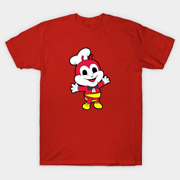 Cute Jollibee Mascot T-Shirt by mighty corps studio